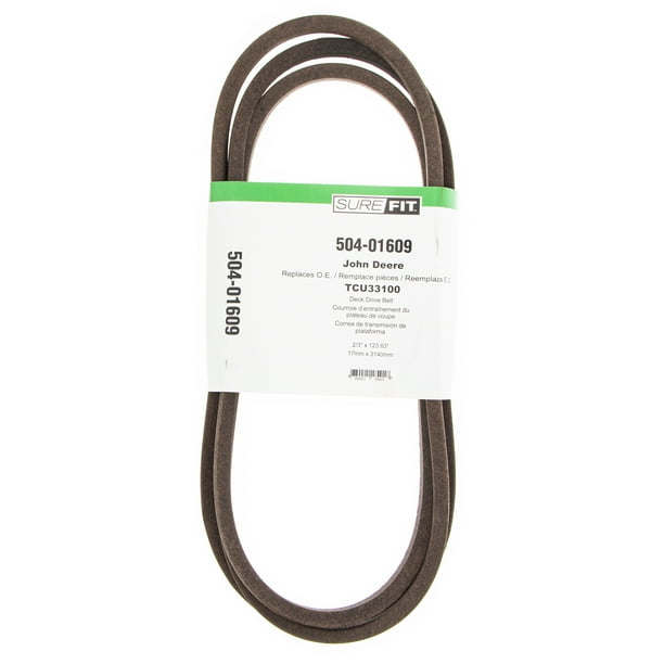SureFit 48/" Deck Drive Belt John Deere TCU33100 Commercial Walk-Behind WG48A 2PK